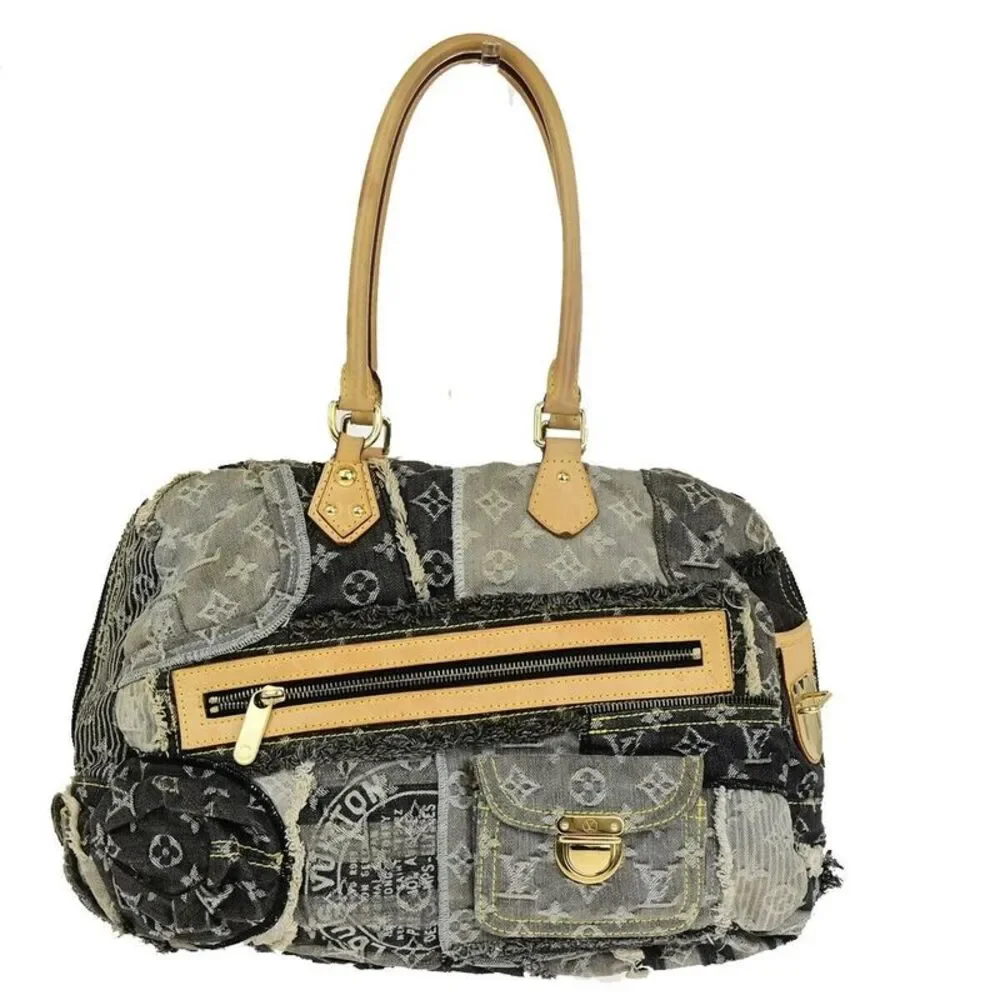 Louis Vuitton Bowly Grey Denim - Jeans Handbag (Pre-Owned) - Picture 2 of 16